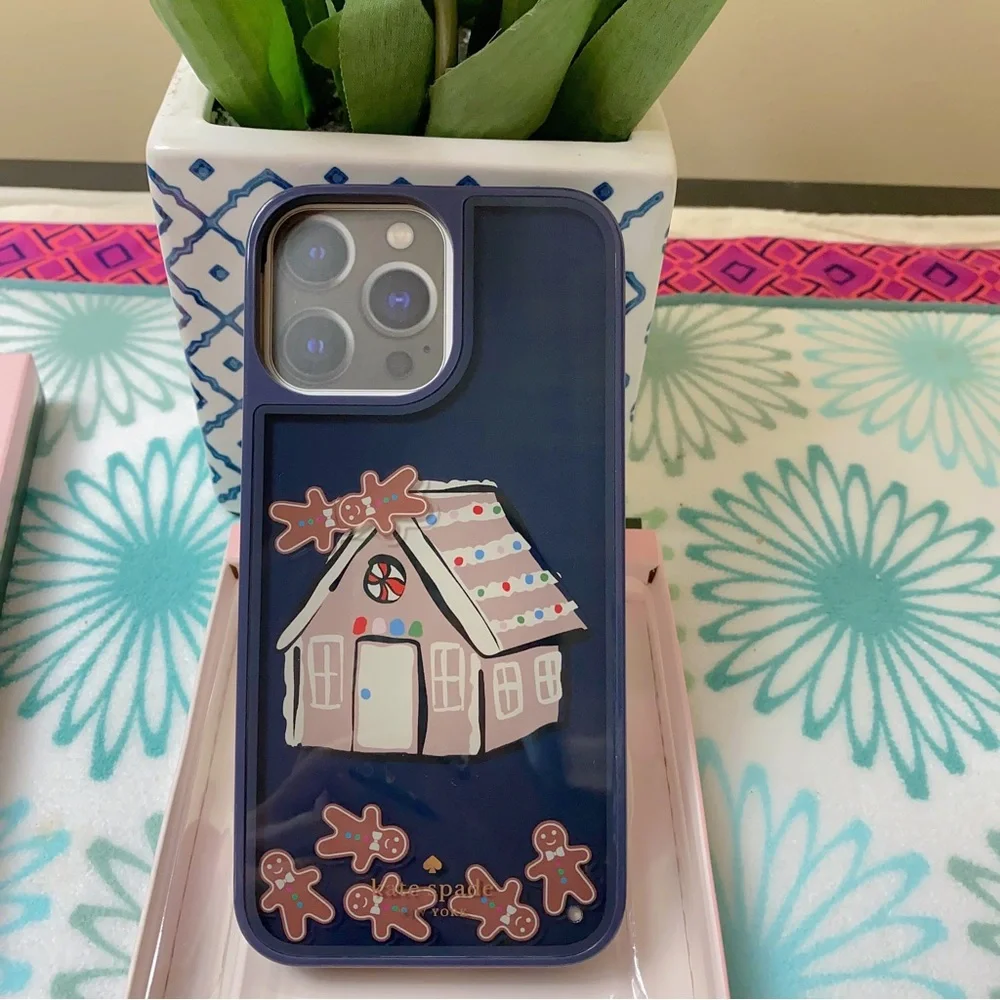 Kate Spade Gingerbread iPhone 13 pro Case